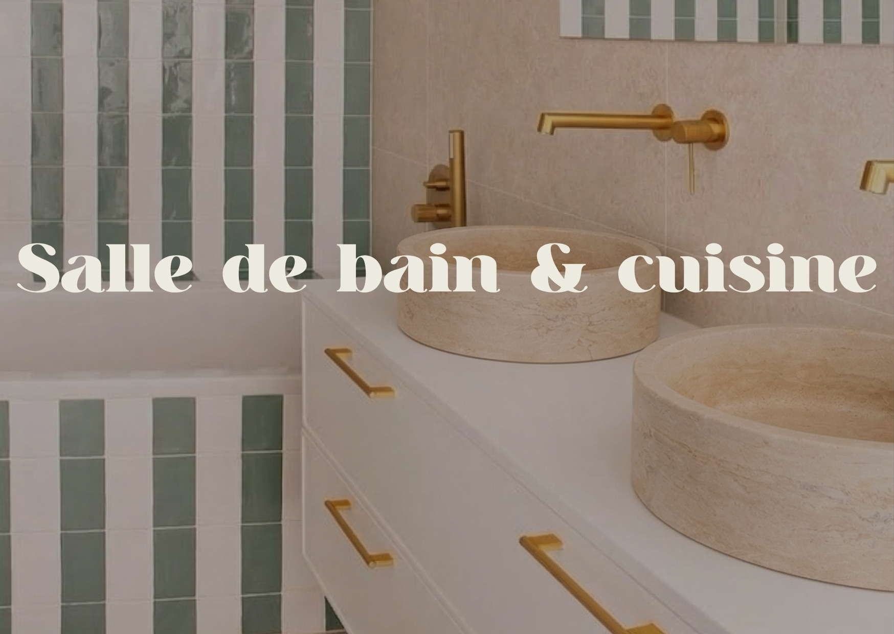 Pierres naturelles pour salle de bain & cuisine